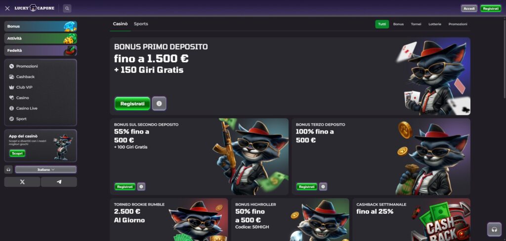 Lucky Capone recensioni utenti