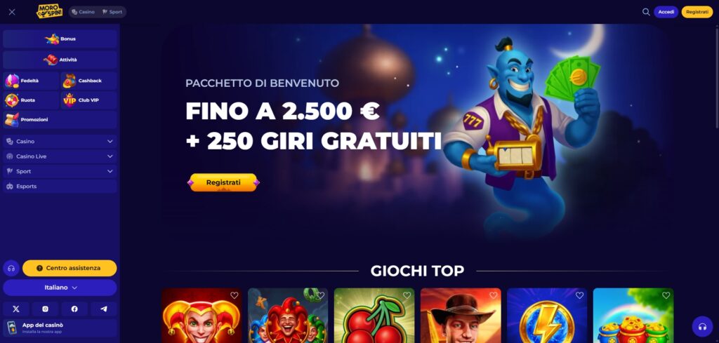 Morospin casinò online