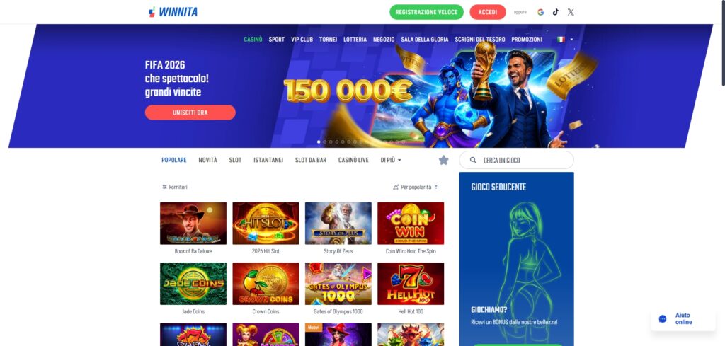 Winnita casinò online