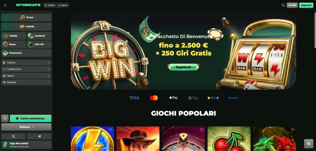 Winbeatz homepage